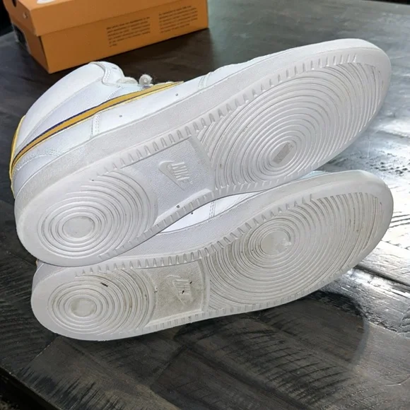 Nike Court Vision Lakers size 12 - Picture 4 of 4